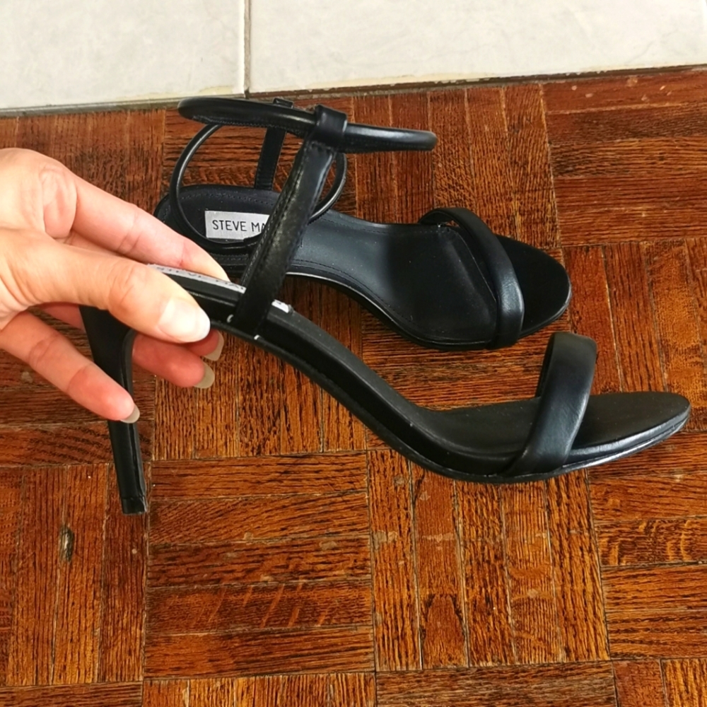 Black Strappy Sandals